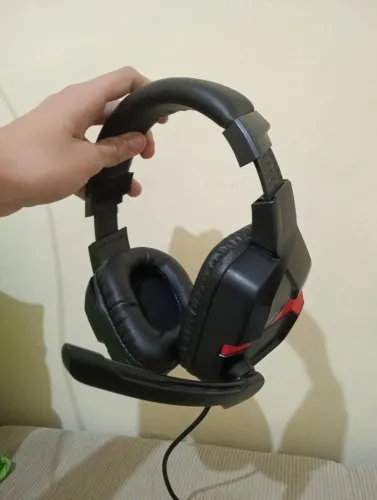 HEADSET FONE GAMER WARRIOR - MICROFONE - ADAPTADOR Y