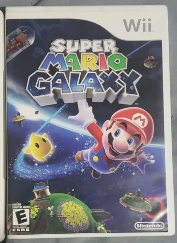 Super Mario Galaxy Original para Nintendo Wii Com Encarte