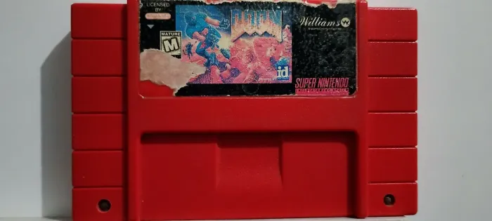 Cartucho Original Doom - Super Nintendo