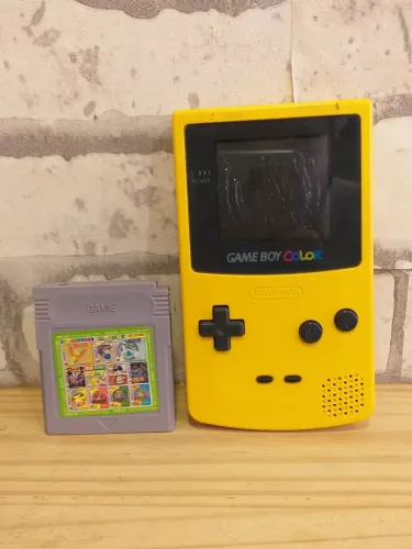 GameBoy Color Nintendo Funcionando Tela C/ Avaria