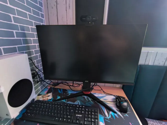 AOC Hero 27" - Monitor Gamer, 144Hz IPS 1ms G-Sync Compatible 27G2, Preto<br>