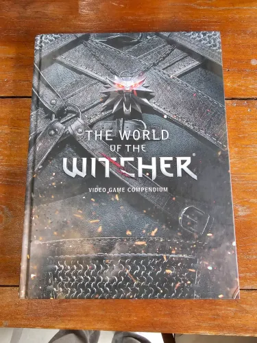 Livro The World of the Witcher - conhecimento geral sobre o mundo do witcher - em ingles
