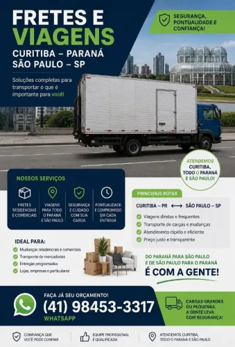 FRETES E MUDANÇAS