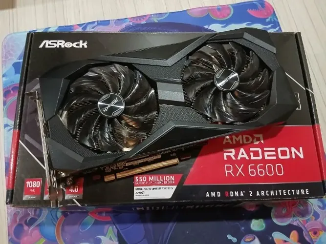 RX 6600 Asrock Challenger