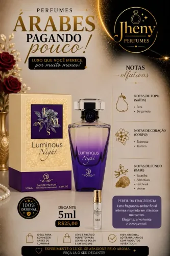 Perfumes árabes Femininos 