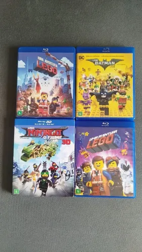 Coleção LEGO Filmes - Blu-ray