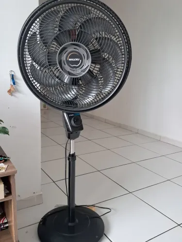 Ventilador precisando trocar as buchas e oleo