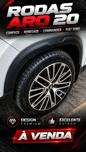 Rodas aro 20 com a Novos