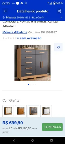 Cômoda grande