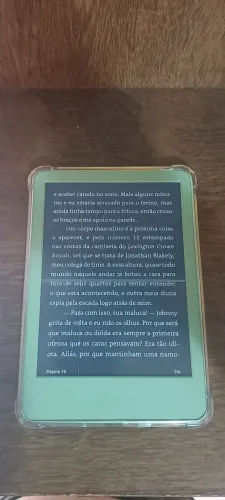 Kindle 11 Geração Verde Matcha 16GB com Capa e Cabo Original