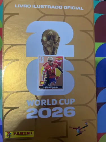 Extra Sticker LAMINE YAMAL Bronze COPA DO MUNDO 2026