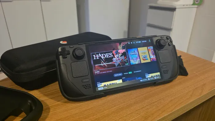 Steam Deck Oled 512gb + SSD 128gb + Acessórios