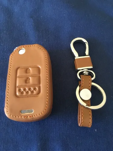Chaveiro capa marrom CR-V Honda