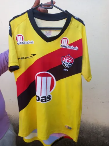 Camisa goleiro Vitória-BA original Penalty temporada 2013 manga curta número 1