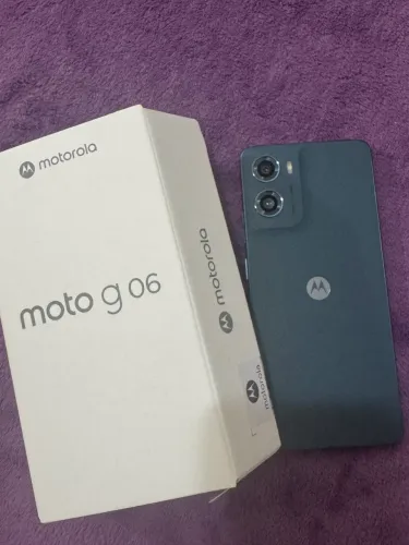 Celular moto g06 novo na caixa