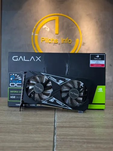 Placa de Vídeo Galax GeForce GTX 1650 Super 4GB - Loja Física - Garantia - Olx Pay 