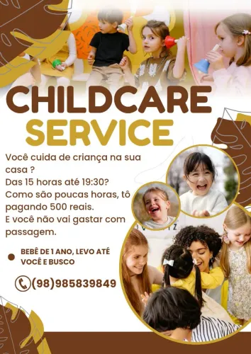 Babá (a baba tem q morar na cidade olímpica)