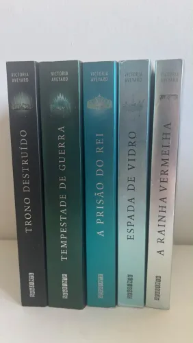 Box de livros coleção - A Rainha Vermelha