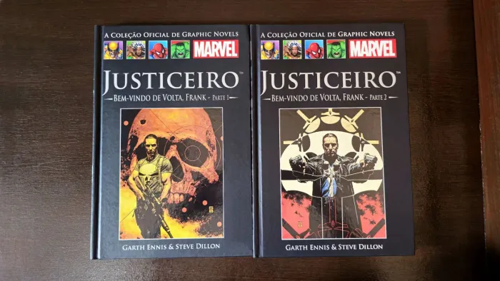 Justiceiro - Bem-Vindo de Volta, Frank - Parte 1 e 2 (Completo) - Marvel - HQ Salvat