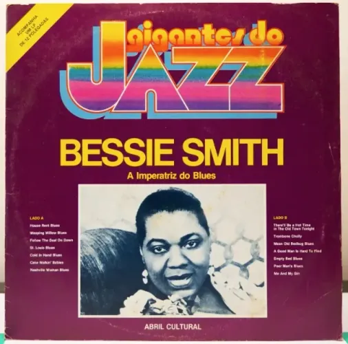 DISCO VINIL BESSIE SMITH - GIGANTES DO JAZZ
