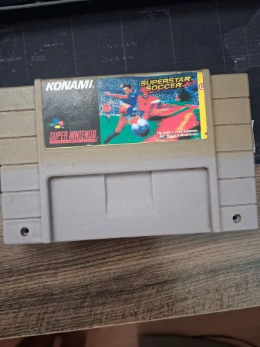 SUPERSTAR SOCCER PARALELO - SUPER NINTENDO.