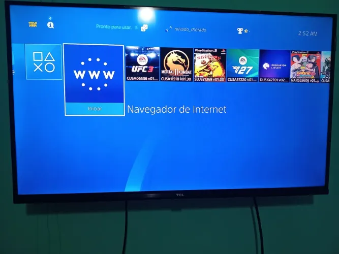 Troco ps4 desbloqueado