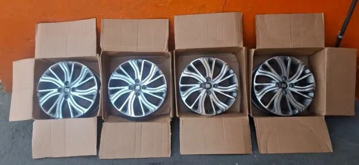 Jogo de Rodas Aro 16 Originais Fiat Argo Precision_Aceito Cartão* e Troca