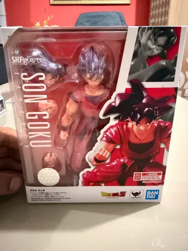 Goku kaioken shf original bandai