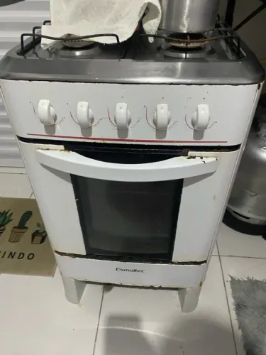 Fogão a gás usado