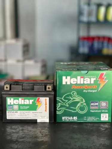 BATERIA HELIAR HTZ14S 11,2AH PARA MOTO 