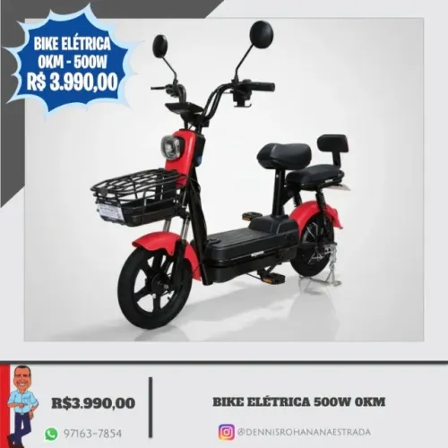 Bike Elétrica 500w