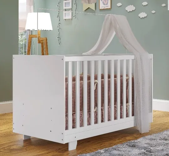 Berço Minicama Life Branco Tigus Até 12x