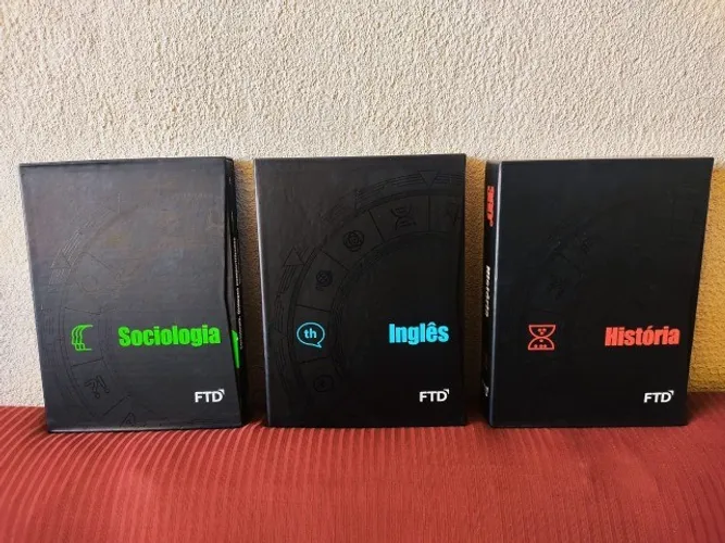 Kit Livros Didáticos Ensino Médio 