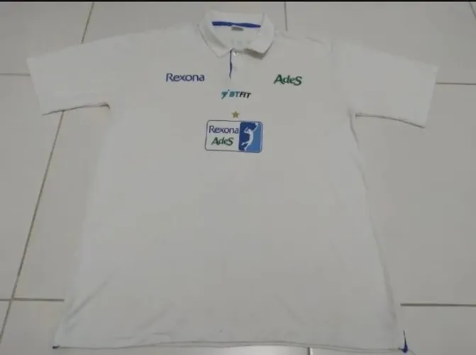Camisa De Vôlei Do Time Rexona Ades Tam. Gg Bernardinho