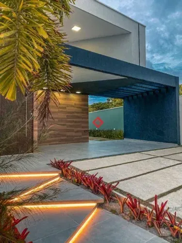 Casa com 3 Suítes à Venda, 168 m² por R$ 924.000 - Jacunda - Aquiraz/CE
