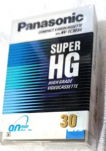 Vhs-c- Panasonic - (Super high-30, a 90 Min.)