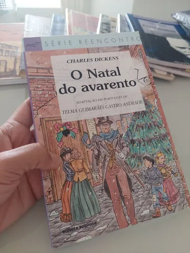 Livros Literários- O Natal do avarento