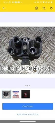 Bobina palio atractive 1.0