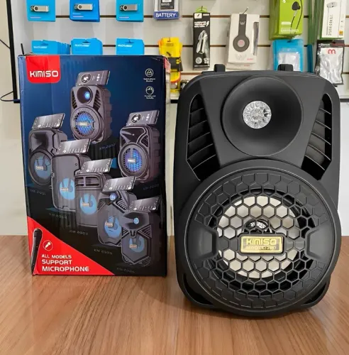 Caixa de som Altomex 65W POTENTE Rádio FM Bluetooth 