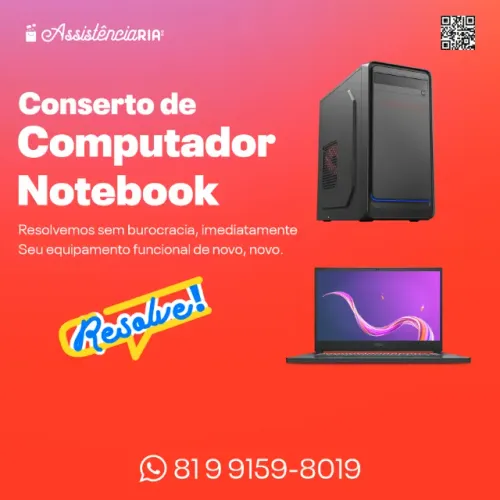 Conserto de Computador e Notebook