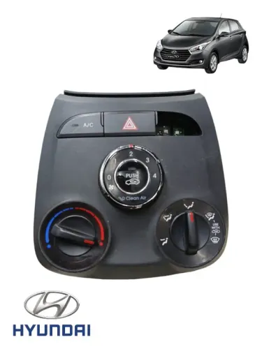 Comando Ar Condicionado Hb20 2015 972501s190 C/ Detalhes