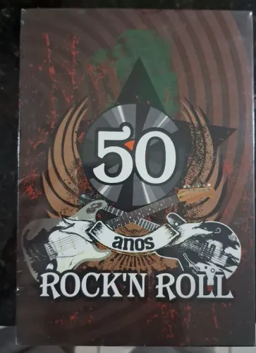 Box lacrado 50 anos de rockin roll 5 dvds