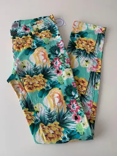 Calça floral fashion tam. 38