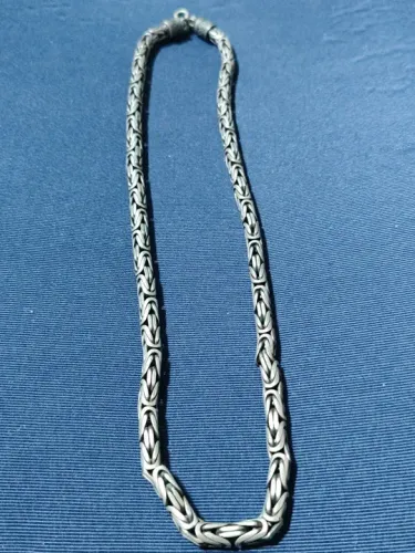 Cordão Masculino em Prata Bali grossa
