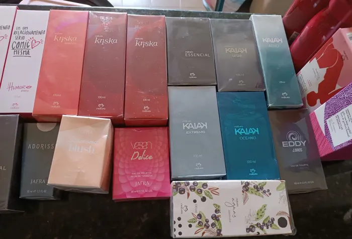 Perfume em promoção jafra e natura 