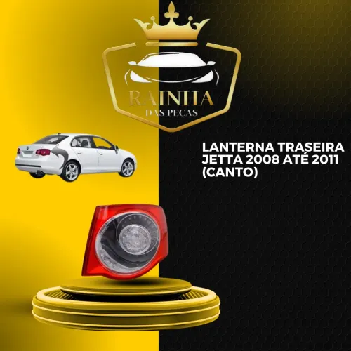 Lanterna Traseira Jetta 2008 até 2011 (Canto) 