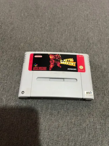 Jogo de Super Nintendo Metal Warriors em inglês