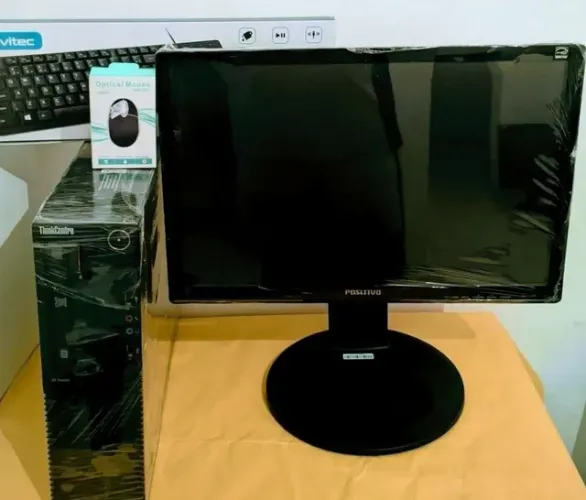 Computador Lenovo Core 2Duo 4gb RAM Completo