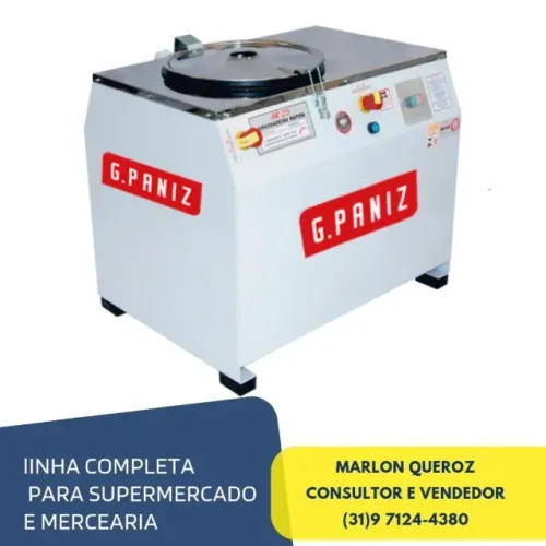 Amassadeira Rápida 15 KG G-Paniz Nova
