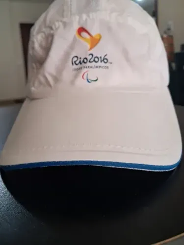 Boné Jogos Paralímpicos Rio 2016 Branco